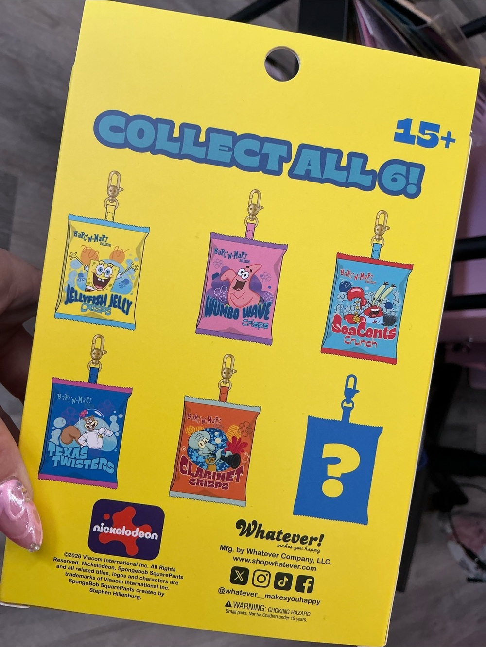 SPONGEBOB BARG’ N-MART MYSTERY BOX POTATO CHIPS COIN BAG